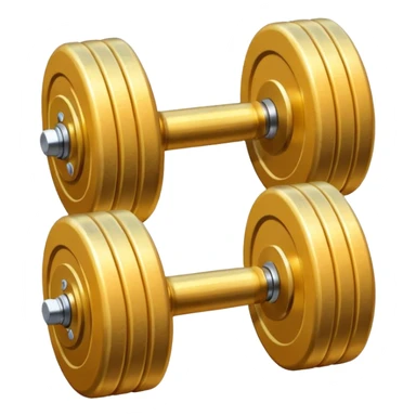 single dumbbell sticker