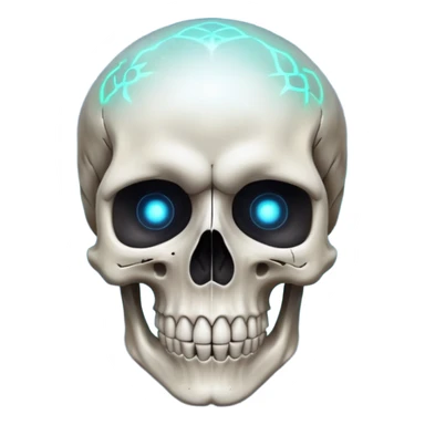 Ultra galaxy transcendent skull sticker