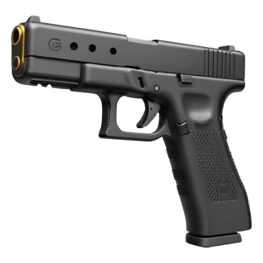 Glock 17 with an extended magazine sticker