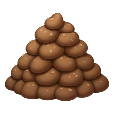 poop tumbling sticker