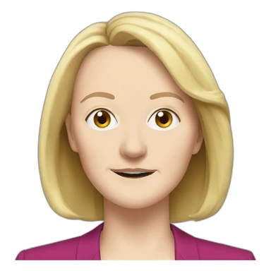 liz truss sticker