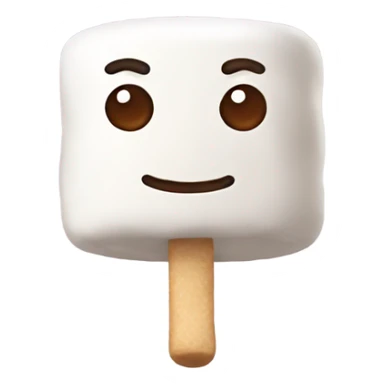 make a marshmallow  sticker