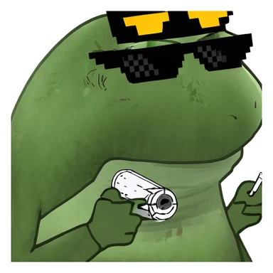 Rolling weed in a joint sticker