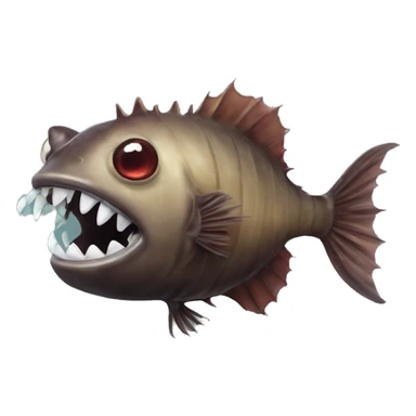 Angler fish sticker