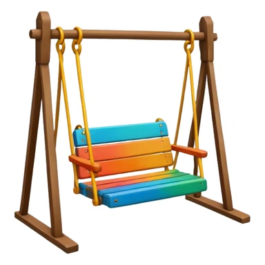 colorful swing sticker