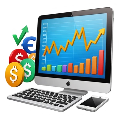 financial market sticker