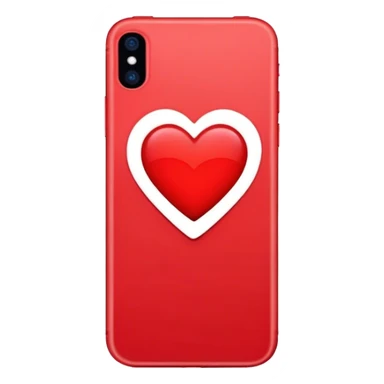 Corazón de fuego iPhone  sticker