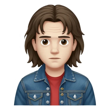 Eddie the freak from stranger things sticker