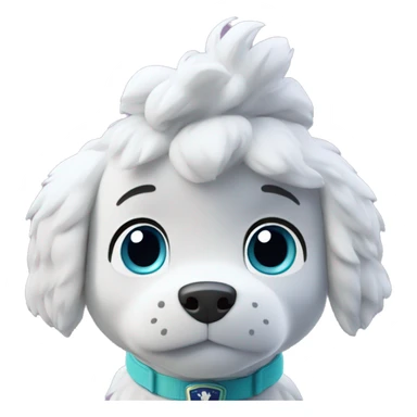 paw patrol everest front sticker