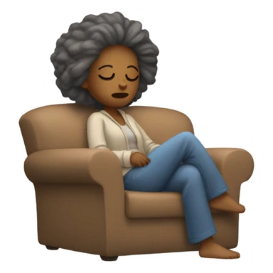 Mom is tired sticker