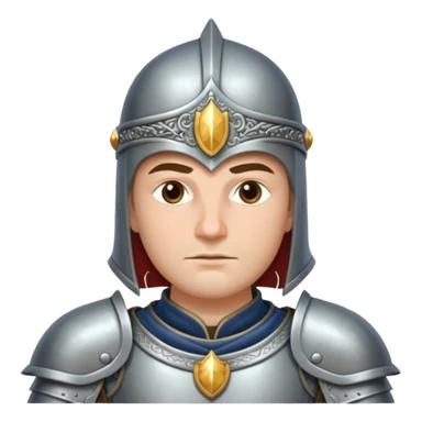 a medieval emissary  sticker