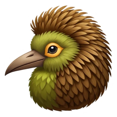 Kiwi bird sticker
