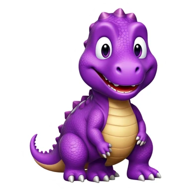 barney the dinosaur sticker