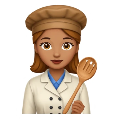 baker woman medium skin tone sticker