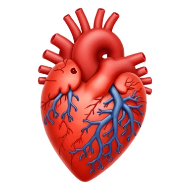 heart with bacteria sticker