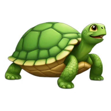Chat sur tortue sticker