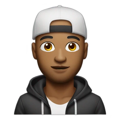 Booba rapper sticker