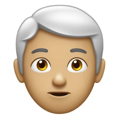 Person shh with eyebrows raised  sticker