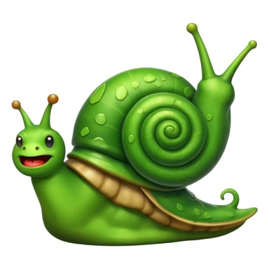 evil snale mascot sticker