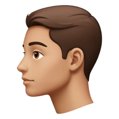 someone looking from the side sticker