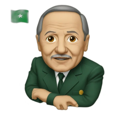 Bouteflika sticker