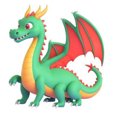 a dragon sticker