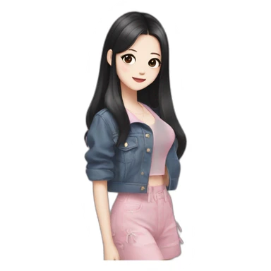 Jisoo de blackpink sticker