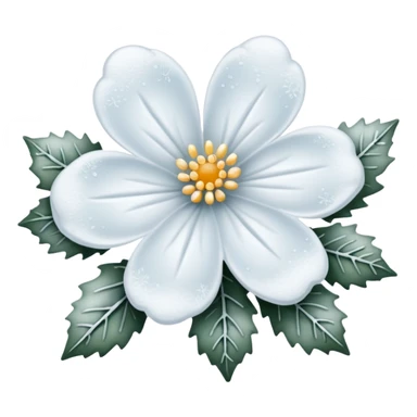 A delicate winter bloom dusted with frost.
















































 sticker