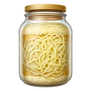 квашеная капуста в банке sticker