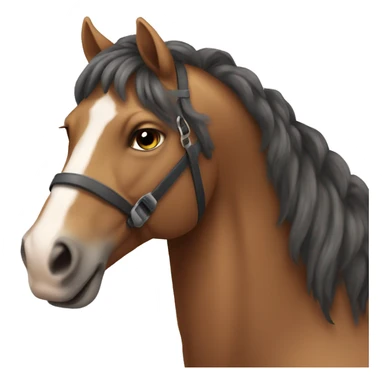 Una persona che cavlca un cavallo sticker