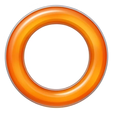 peach gummies ring sticker