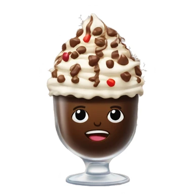 chocolate overload sundae w sprinkles sticker