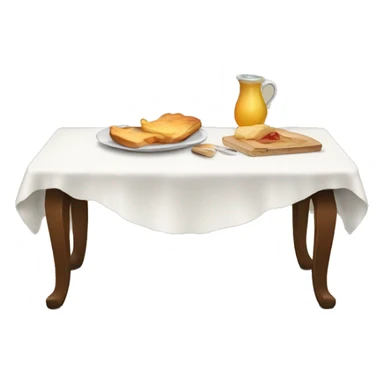 lame lovely table sticker