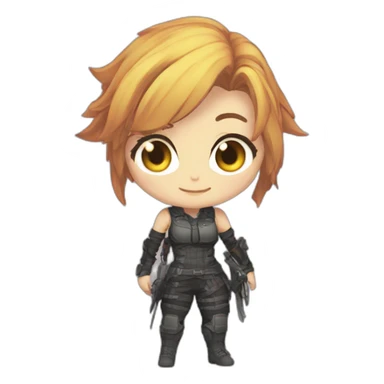 Kushinada Lucy from cyberpunkedgerunners sticker