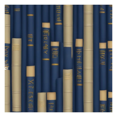 dark blue books sticker