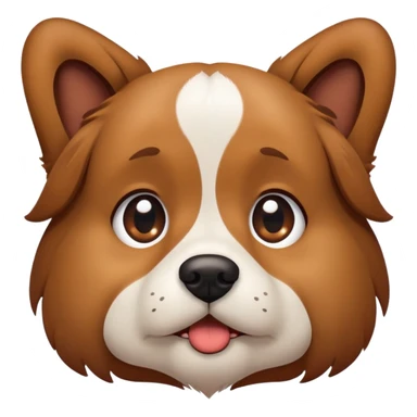 Begging dog  sticker