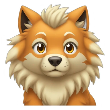 Arcanine sticker