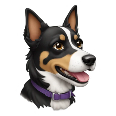 Perro raza Bodeguero andaluz sticker