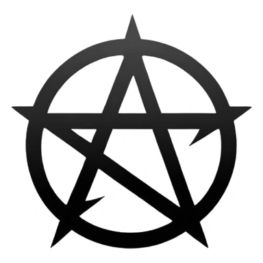 Anarchy Logo icon sticker