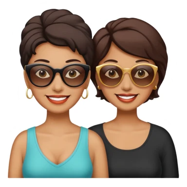 Aunties traveling sticker