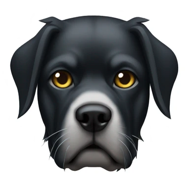 Heavy metal dog sticker