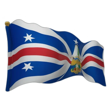 Martinique flag sticker