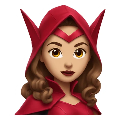 Scarlet witch sticker
