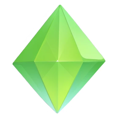 plumbob diamond shape sticker