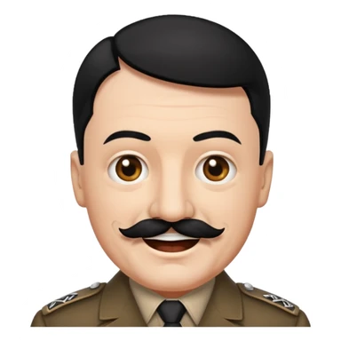 Emoji Adolf hitler sticker