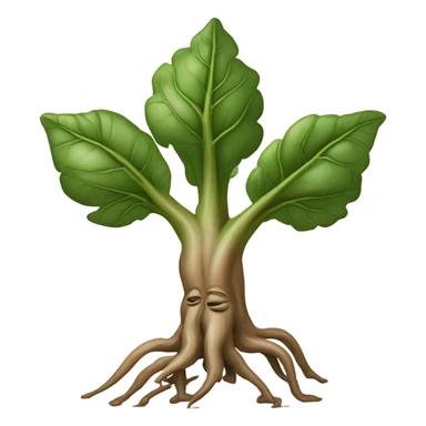 mandrake root sticker