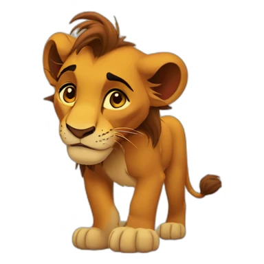 lion king Scar sticker