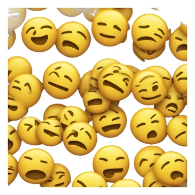 yellow emoji winking with smirk sticker