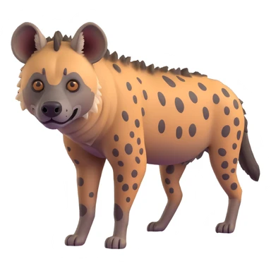 Realistic Hyena sticker