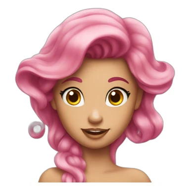 Little mermaid sticker